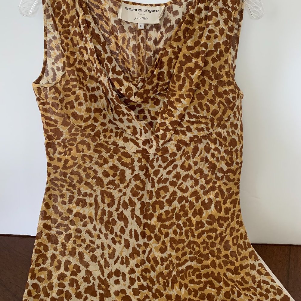 Emanuel Ungaro blouse - $100% Silk - final markdown, will go to charity